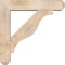 Ekena Millwork Funston Craftsman Smooth Bracket w/ Offset Brace, Douglas Fir, 7 1/2"W x 36"D x 36"H BKT0806X36X36FST04SDF - alternate 4